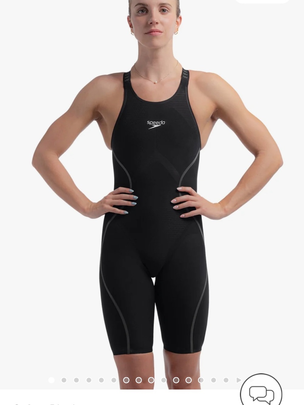 Speedo Lzr X Open Back Kneeskin (25)